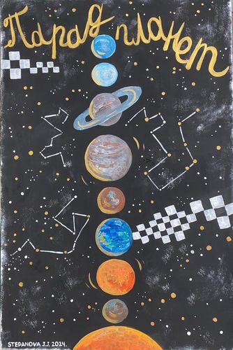 A parade of planets