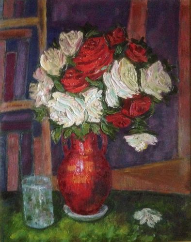 Roses (blanches et rouges)