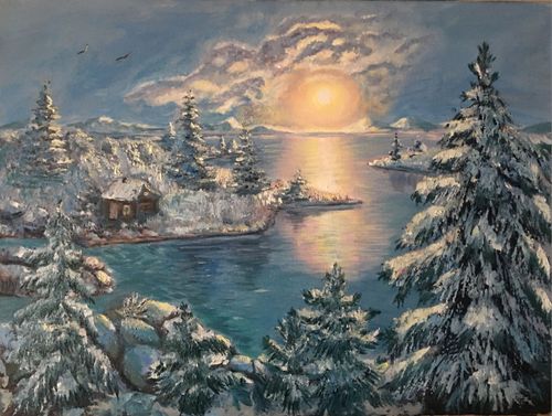 冬季景观（O.Bazanova 创作）