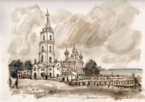 Catedral de la Ascensión, serie "Viejo Sarapul